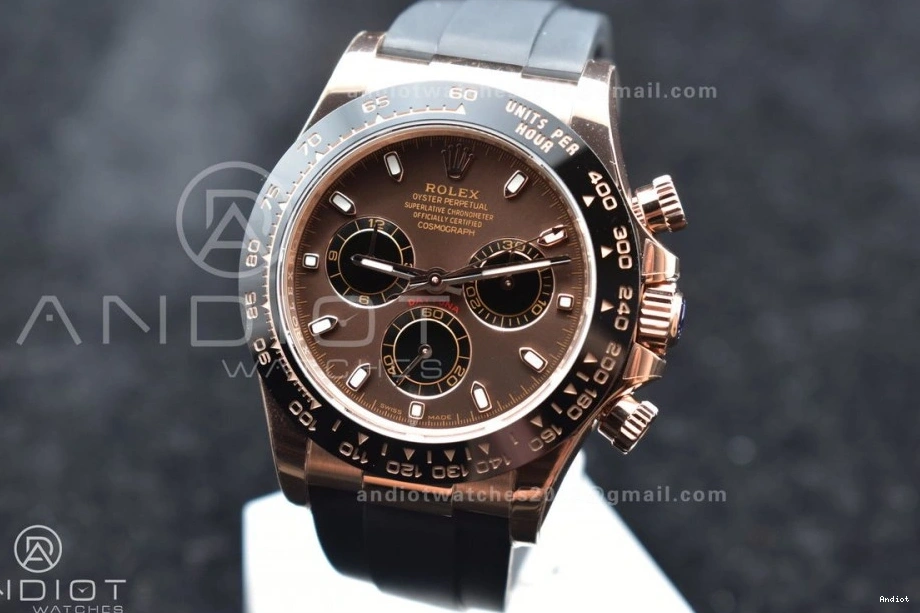 Strap Edition 1:1 Oysterflex 116515 Brown Daytona BTF SA4130 Best on Rubber Dial 1207